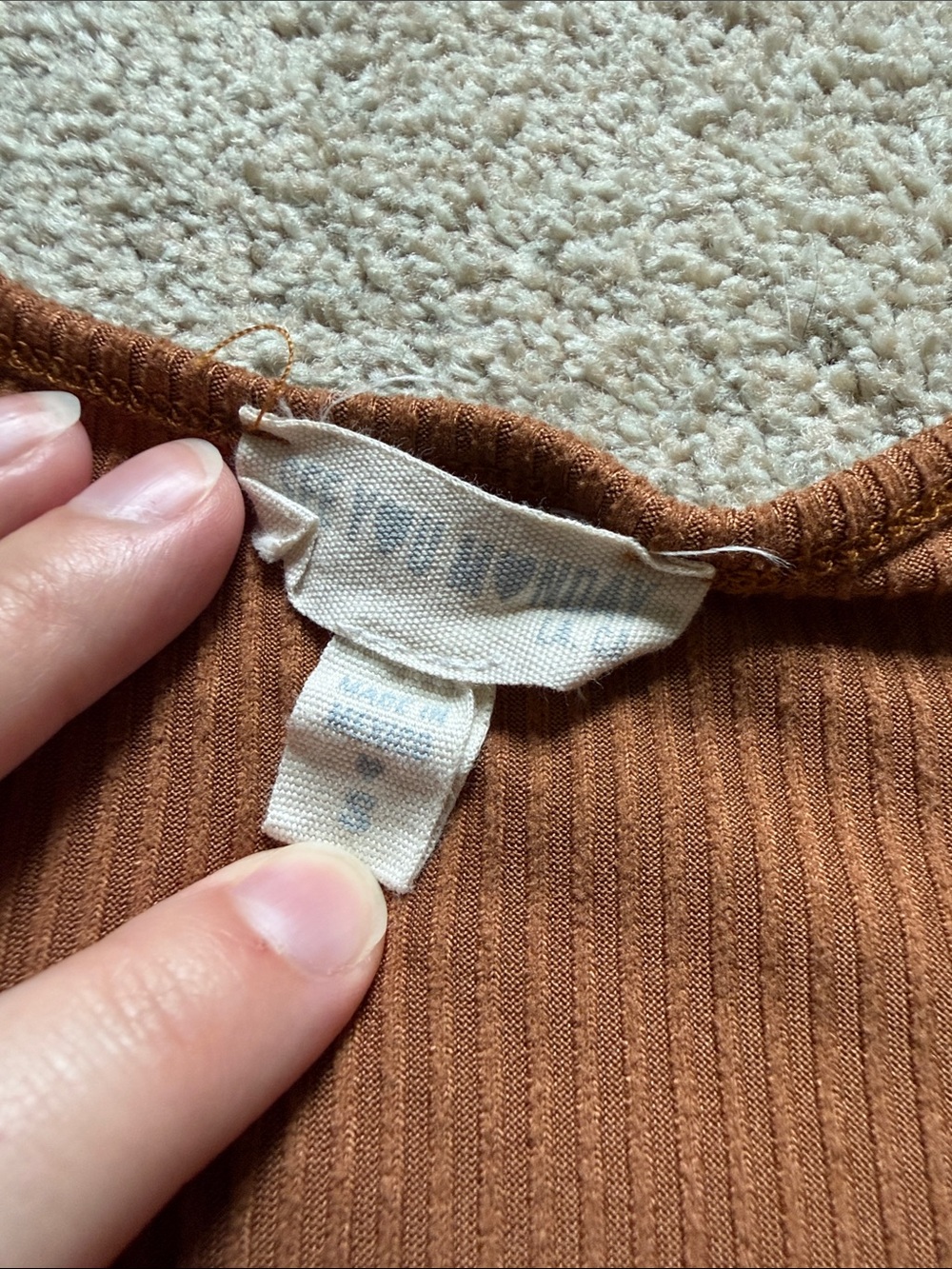 See You Monday Ruched V-Neck Tee - Picture 2 of 3